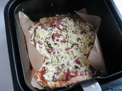 Make Air-fried pizza step 12
