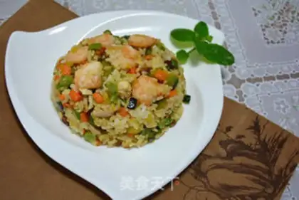Make Shrimp rice step 7