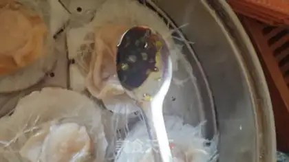 Make Garlic scallops step 5