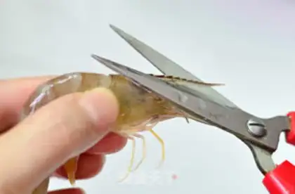 Make Steam shrimp step 0