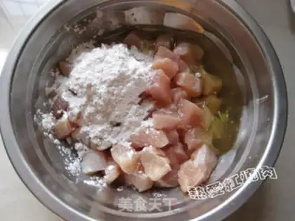 Make Peach chicken step 4