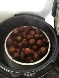 Make Steam chestnut step 1