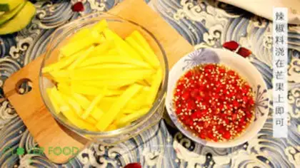 Make Precious mangoes step 4