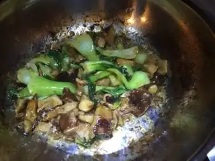 Make Mushroom oil. New pie step 7