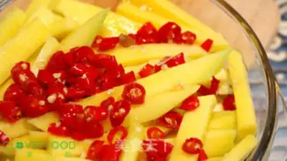 Make Precious mangoes step 6