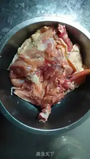 Make Chicken-legged yolk step 1
