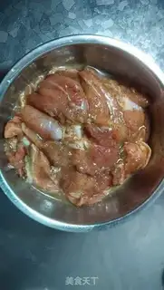 Make Chicken-legged yolk step 2