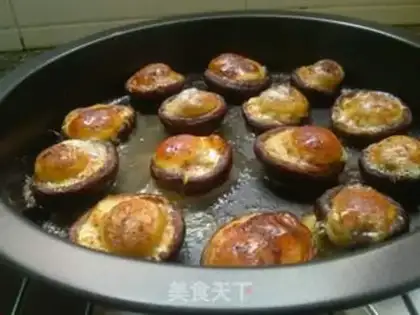Make Roasted mushroom eggs step 2