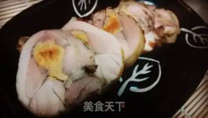 Make Chicken-legged yolk step 9