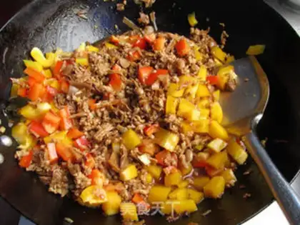 Make ♪ Dry meat noodles ♪ step 12