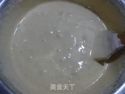 Make Coffee sponge cake step 5