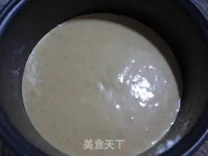 Make Coffee sponge cake step 9