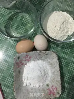Make First edition of the flower cake cup step 0