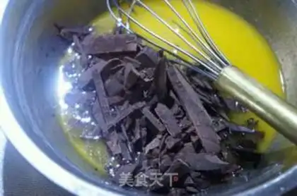 Make Black brown brown chocolate cake step 1
