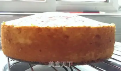 Make Lemon sponge cake step 17