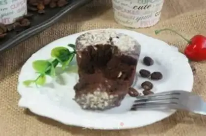 Make Black brown brown chocolate cake step 9