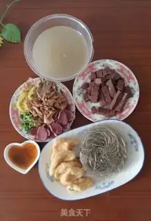 Make Duck blood fan soup step 0