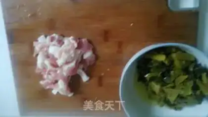 Make A sour dish fan soup step 1