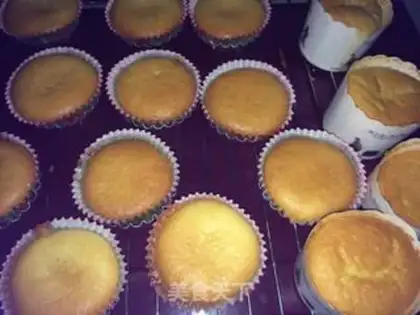 Make Korean cup cake step 6