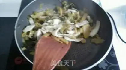 Make A sour dish fan soup step 3