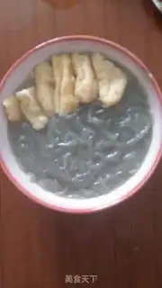 Make Duck blood fan soup step 3