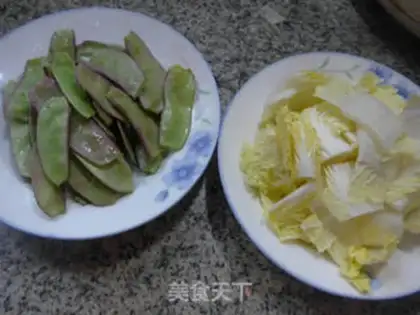 Make lentils and cabbage step 0