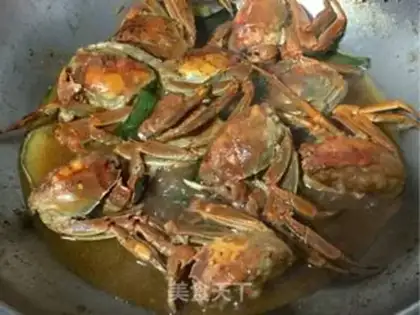 Make Crabs in the sauce step 18