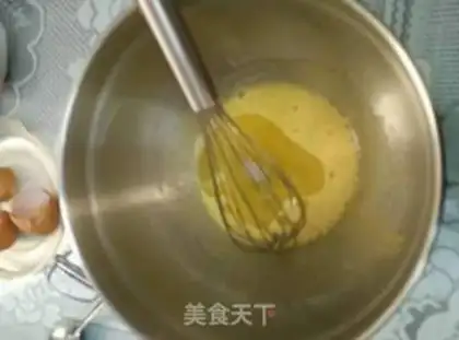 Make Cake cakes with caramel step 2