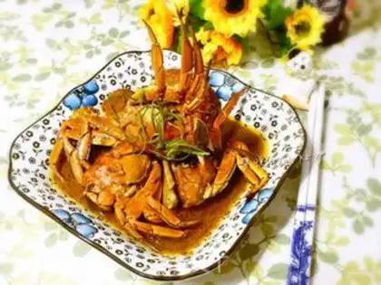 Make Crabs in the sauce step 20
