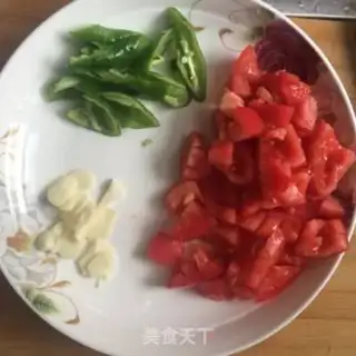 Make Tomato egg noodles step 2