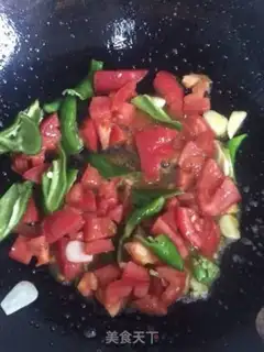 Make Tomato egg noodles step 4