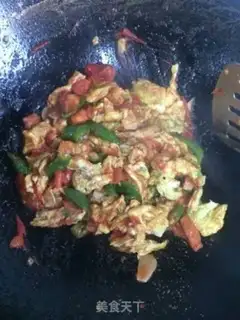 Make Tomato egg noodles step 6