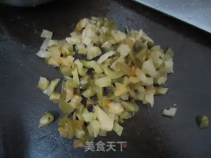 Make Squeeze meat without steaming tofu step 3