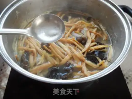 Make Gold needles and mucus step 4