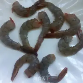 Make Baking mushroom shrimp step 1