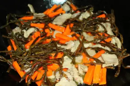 Make The bean-fruit gravy step 4