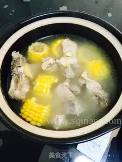 Make Corn steak soup step 4