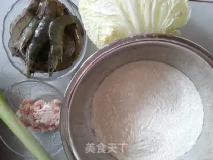 Make Shrimp buns step 0