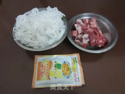 Make Steam powder for the chops step 0