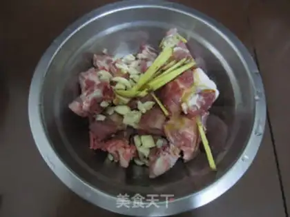 Make Steam powder for the chops step 1