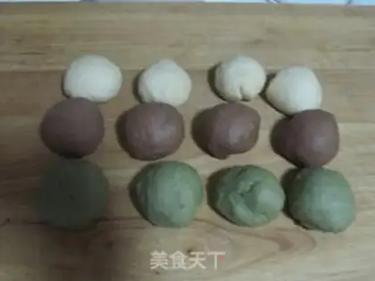 Make Three-colour bread step 6