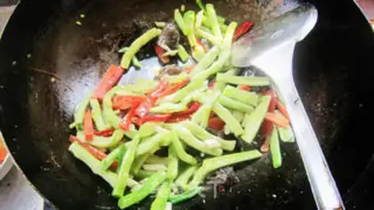 Make Shrimp sprouts step 2