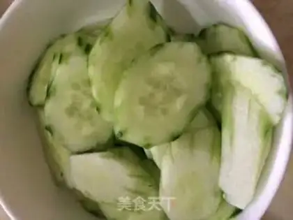 Make Egg cucumber fried wood step 2