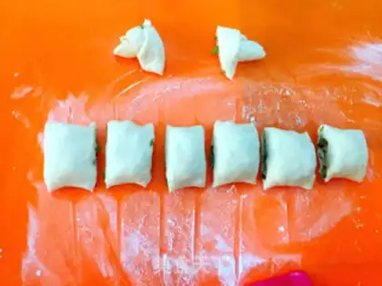 Make Onion rolls step 13