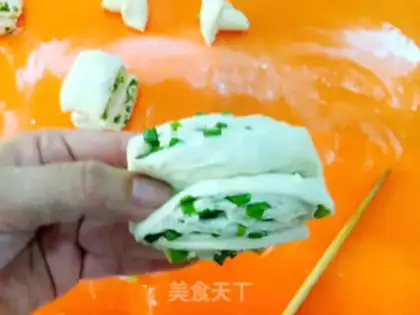 Make Onion rolls step 16