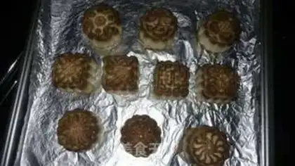 Make Cream mooncake step 8
