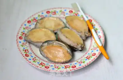 Make Garlic fans steam abalone step 1