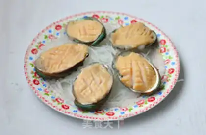 Make Garlic fans steam abalone step 4