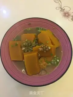 Make Pumpkin green bean soup step 3
