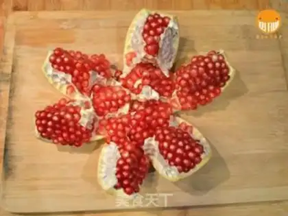 Make Pink pomegranate juice step 2